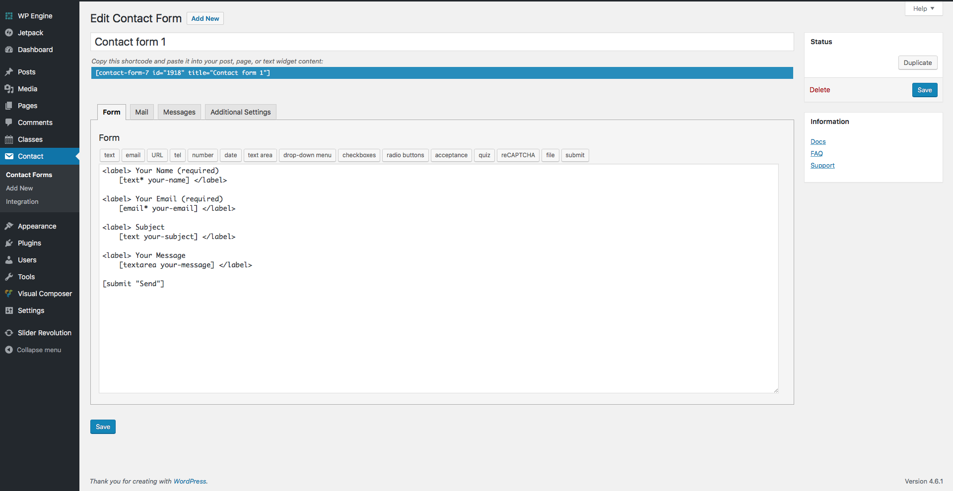 Contact Form 7