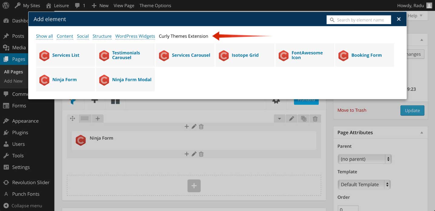 Visual Composer Extension