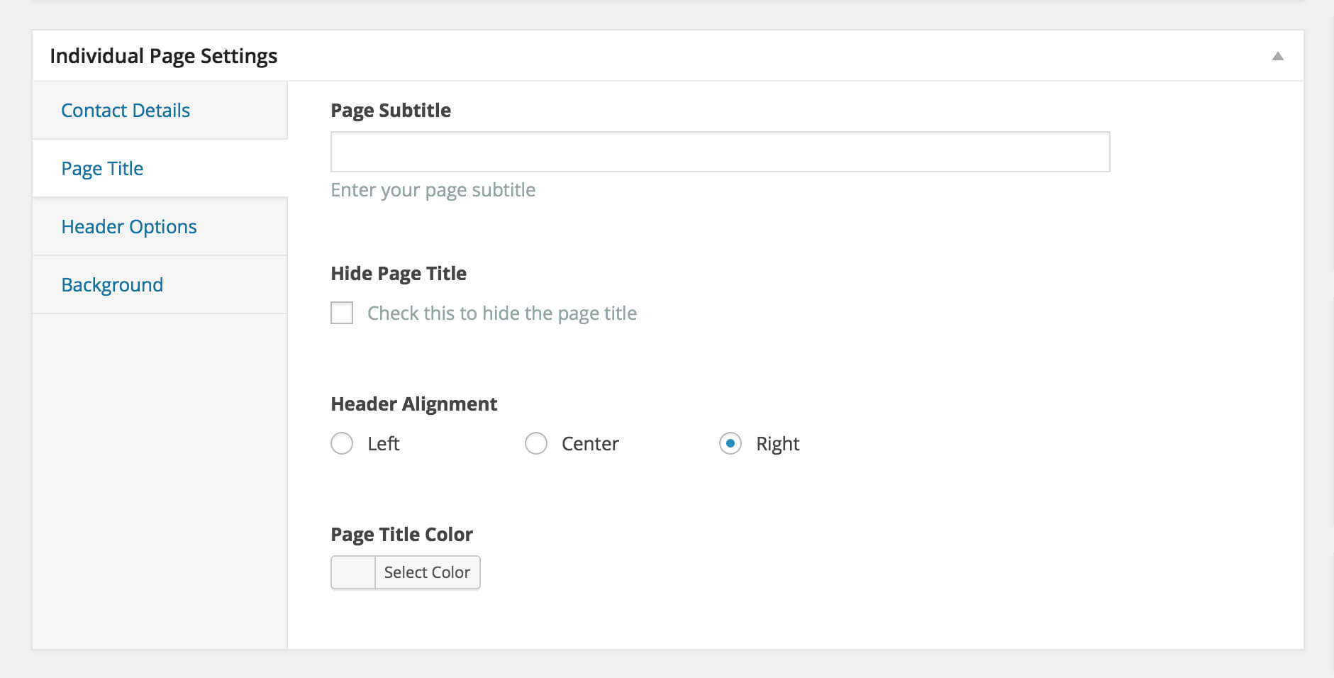 Page Title